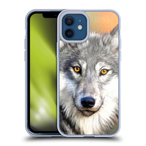 Aimee Stewart Animals Autumn Wolf Soft Gel Case for Apple iPhone 12 / iPhone 12 Pro