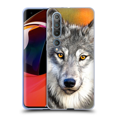 Aimee Stewart Animals Autumn Wolf Soft Gel Case for Xiaomi Mi 10 5G / Mi 10 Pro 5G