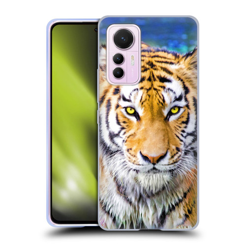 Aimee Stewart Animals Tiger and Lily Soft Gel Case for Xiaomi 12 Lite