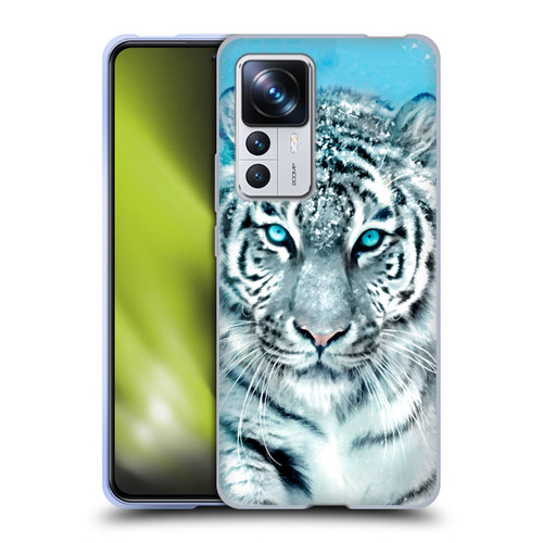 Aimee Stewart Animals White Tiger Soft Gel Case for Xiaomi 12T Pro