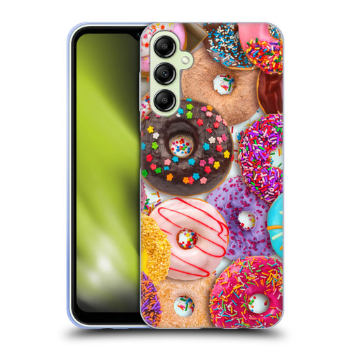 Aimee Stewart Colourful Sweets Donut Noms Soft Gel Case for Samsung Galaxy A14 5G