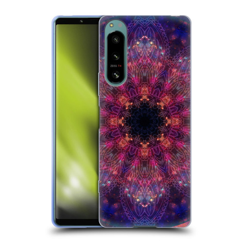Aimee Stewart Mandala Doodle Flower Soft Gel Case for Sony Xperia 5 IV
