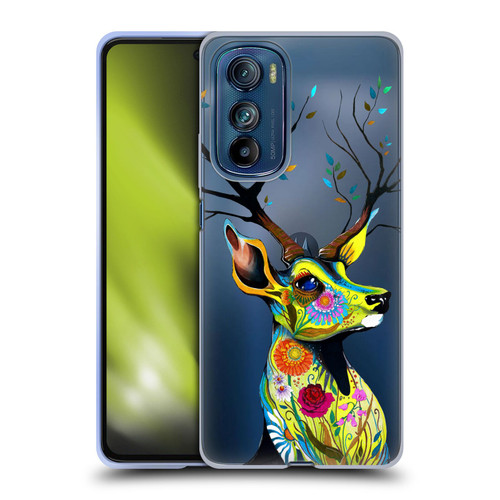 Pixie Cold Animals King Of The Forest Soft Gel Case for Motorola Edge 30