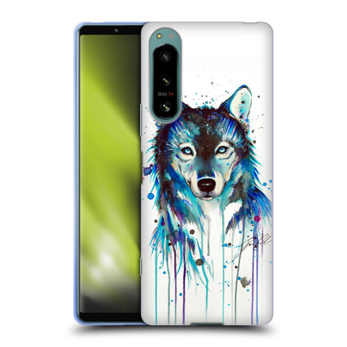 Pixie Cold Animals Ice Wolf Soft Gel Case for Sony Xperia 5 IV