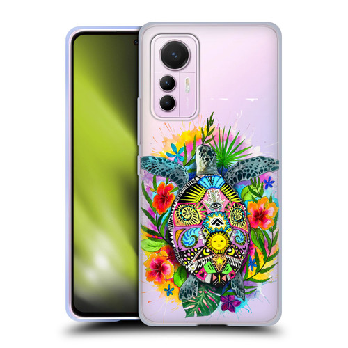 Pixie Cold Animals Turtle Life Soft Gel Case for Xiaomi 12 Lite