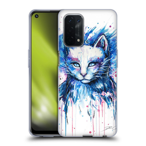 Pixie Cold Cats Space Soft Gel Case for OPPO A54 5G