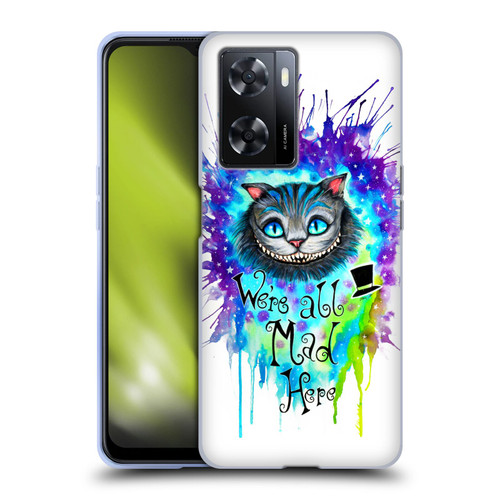 Pixie Cold Cats We Are All Mad Here Soft Gel Case for OPPO A57s