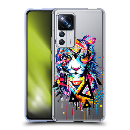 Pixie Cold Cats Shattered Tiger Soft Gel Case for Xiaomi 12T Pro