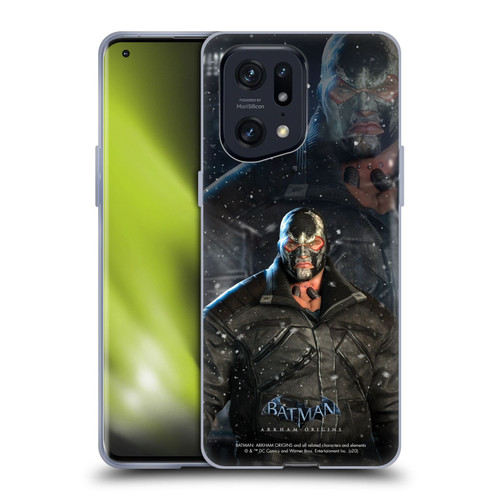 Batman Arkham Origins Characters Bane Soft Gel Case for OPPO Find X5 Pro