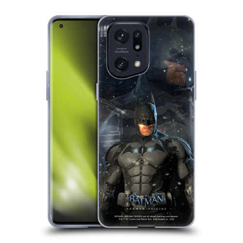 Batman Arkham Origins Characters Batman Soft Gel Case for OPPO Find X5 Pro