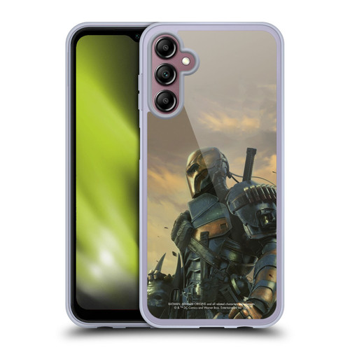 Batman Arkham Origins Key Art Deathstroke 2 Soft Gel Case for Samsung Galaxy A14 5G