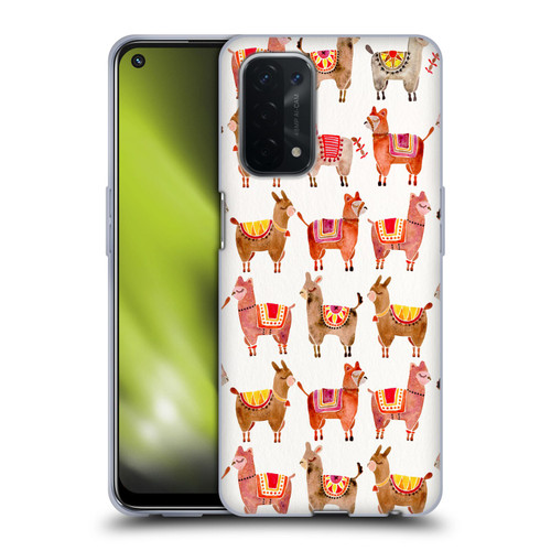 Cat Coquillette Animals Alpacas Soft Gel Case for OPPO A54 5G