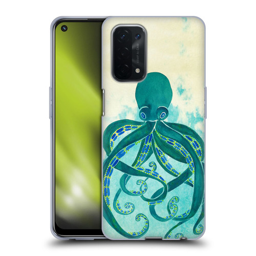 Cat Coquillette Sea Octopus Soft Gel Case for OPPO A54 5G