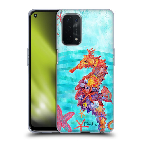 Paul Brent Coastal Seahorse Soft Gel Case for OPPO A54 5G