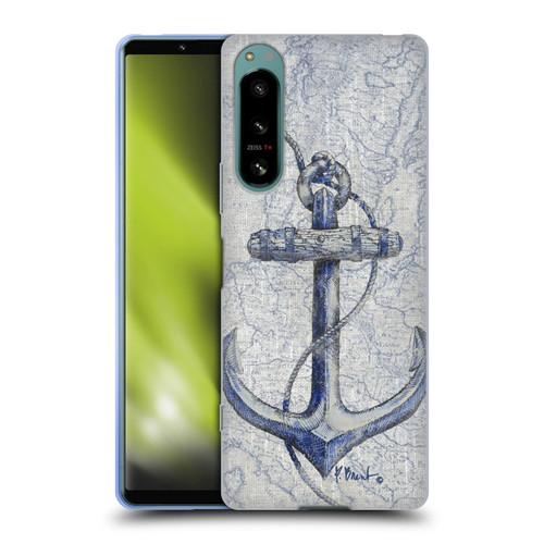 Paul Brent Nautical Vintage Anchor Soft Gel Case for Sony Xperia 5 IV