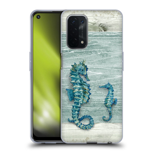 Paul Brent Sea Creatures Seahorse Soft Gel Case for OPPO A54 5G