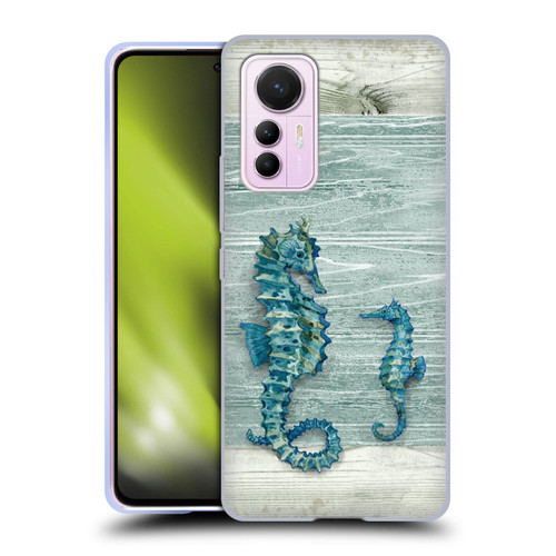 Paul Brent Sea Creatures Seahorse Soft Gel Case for Xiaomi 12 Lite