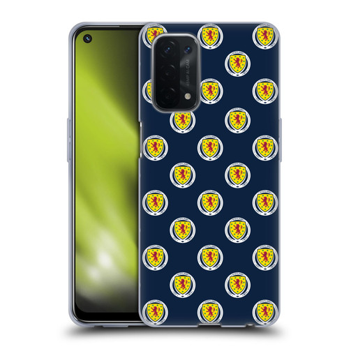 Scotland National Football Team Logo 2 Pattern Soft Gel Case for OPPO A54 5G