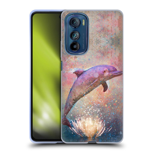 Jena DellaGrottaglia Animals Dolphin Soft Gel Case for Motorola Edge 30