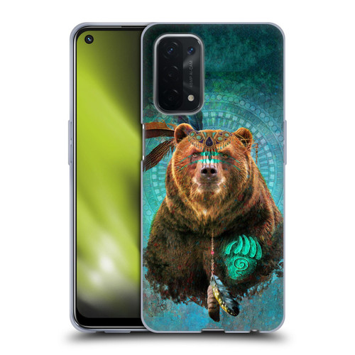 Jena DellaGrottaglia Animals Bear Soft Gel Case for OPPO A54 5G