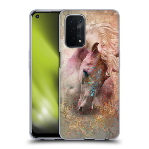 Jena DellaGrottaglia Animals Horse Soft Gel Case for OPPO A54 5G