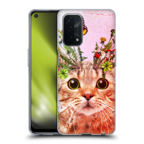 Jena DellaGrottaglia Animals Kitty Soft Gel Case for OPPO A54 5G