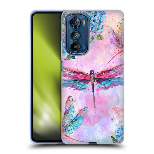 Jena DellaGrottaglia Insects Dragonflies Soft Gel Case for Motorola Edge 30