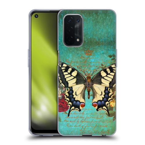 Jena DellaGrottaglia Insects Butterfly Garden Soft Gel Case for OPPO A54 5G