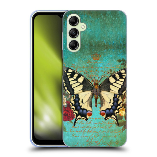 Jena DellaGrottaglia Insects Butterfly Garden Soft Gel Case for Samsung Galaxy A14 5G