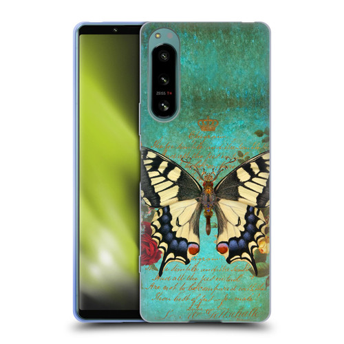 Jena DellaGrottaglia Insects Butterfly Garden Soft Gel Case for Sony Xperia 5 IV