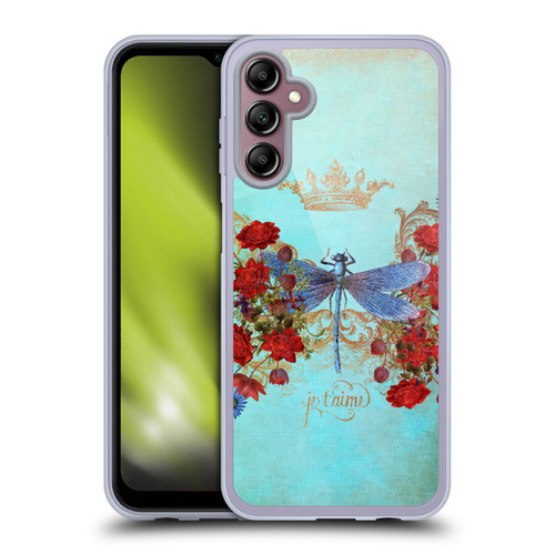 Jena DellaGrottaglia Insects Dragonfly Garden Soft Gel Case for Samsung Galaxy A14 5G