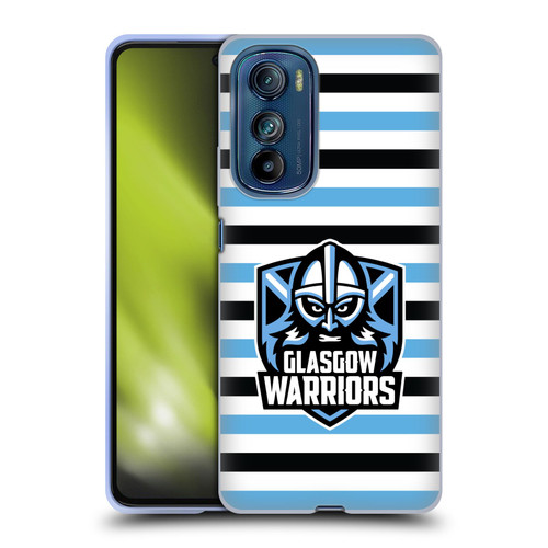 Glasgow Warriors Logo 2 Stripes 2 Soft Gel Case for Motorola Edge 30
