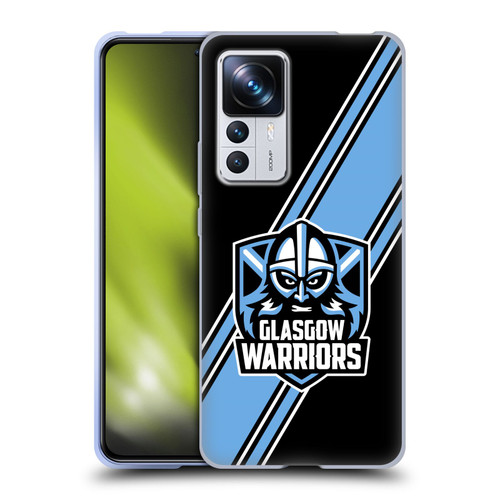 Glasgow Warriors Logo 2 Diagonal Stripes Soft Gel Case for Xiaomi 12T Pro