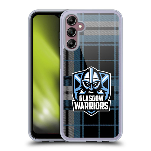 Glasgow Warriors Logo Tartan Soft Gel Case for Samsung Galaxy A14 5G