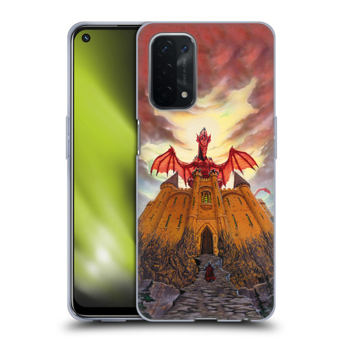 Ed Beard Jr Dragon Friendship Lord Magic Castle Soft Gel Case for OPPO A54 5G