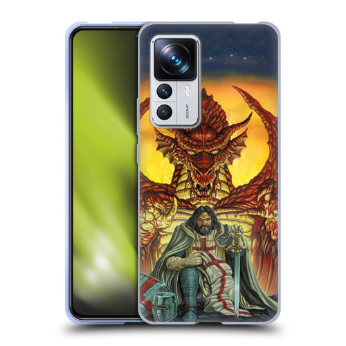 Ed Beard Jr Dragon Friendship Knight Templar Soft Gel Case for Xiaomi 12T Pro