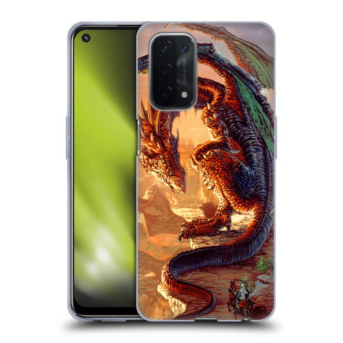 Ed Beard Jr Dragons Bravery Misplaced Soft Gel Case for OPPO A54 5G