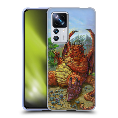 Ed Beard Jr Dragons Lunch With A Toothpick Soft Gel Case for Xiaomi 12T Pro