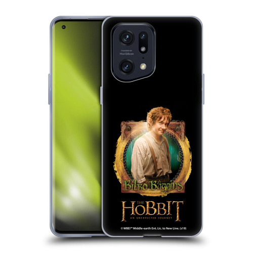 The Hobbit An Unexpected Journey Key Art Bilbo Soft Gel Case for OPPO Find X5 Pro