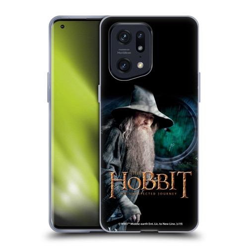 The Hobbit An Unexpected Journey Key Art Gandalf Soft Gel Case for OPPO Find X5 Pro