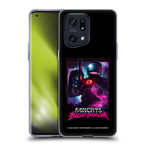 Far Cry 3 Blood Dragon Key Art Omega Soft Gel Case for OPPO Find X5 Pro