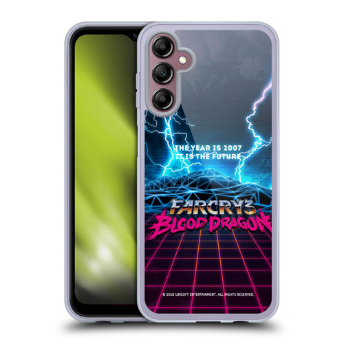 Far Cry 3 Blood Dragon Key Art Logo Soft Gel Case for Samsung Galaxy A14 5G
