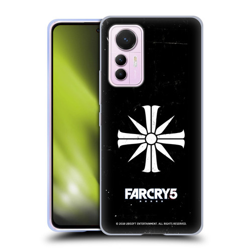 Far Cry 5 Key Art And Logo Distressed Look Cult Emblem Soft Gel Case for Xiaomi 12 Lite