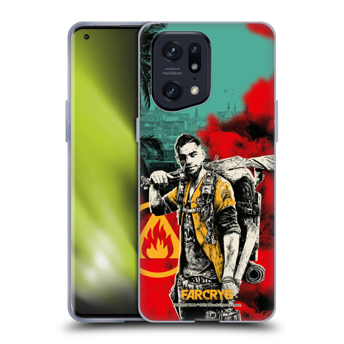 Far Cry 6 Graphics Male Dani Rojas Soft Gel Case for OPPO Find X5 Pro