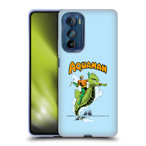 Aquaman DC Comics Fast Fashion Storm Soft Gel Case for Motorola Edge 30