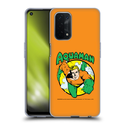 Aquaman DC Comics Fast Fashion Swim 2 Soft Gel Case for OPPO A54 5G