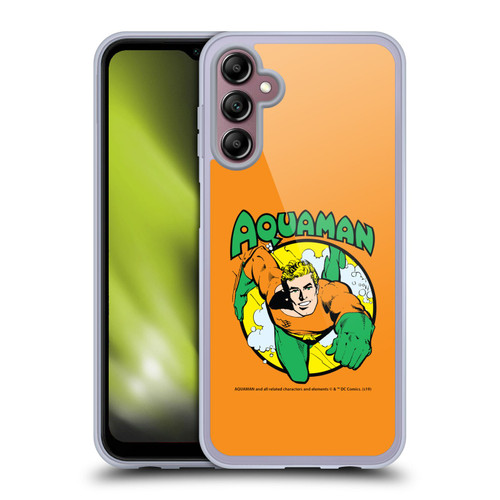 Aquaman DC Comics Fast Fashion Swim 2 Soft Gel Case for Samsung Galaxy A14 5G