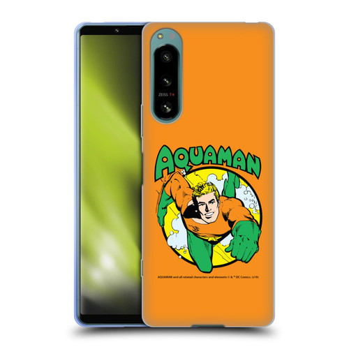 Aquaman DC Comics Fast Fashion Swim 2 Soft Gel Case for Sony Xperia 5 IV