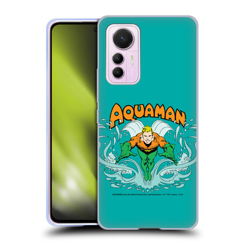 Aquaman DC Comics Fast Fashion Swim Soft Gel Case for Xiaomi 12 Lite