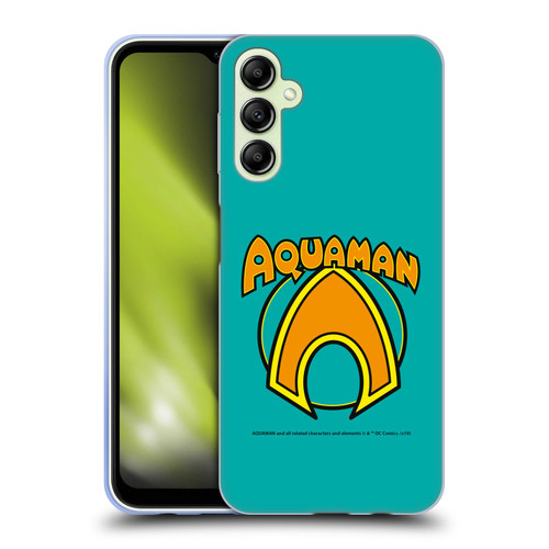 Aquaman DC Comics Logo Classic Soft Gel Case for Samsung Galaxy A14 5G